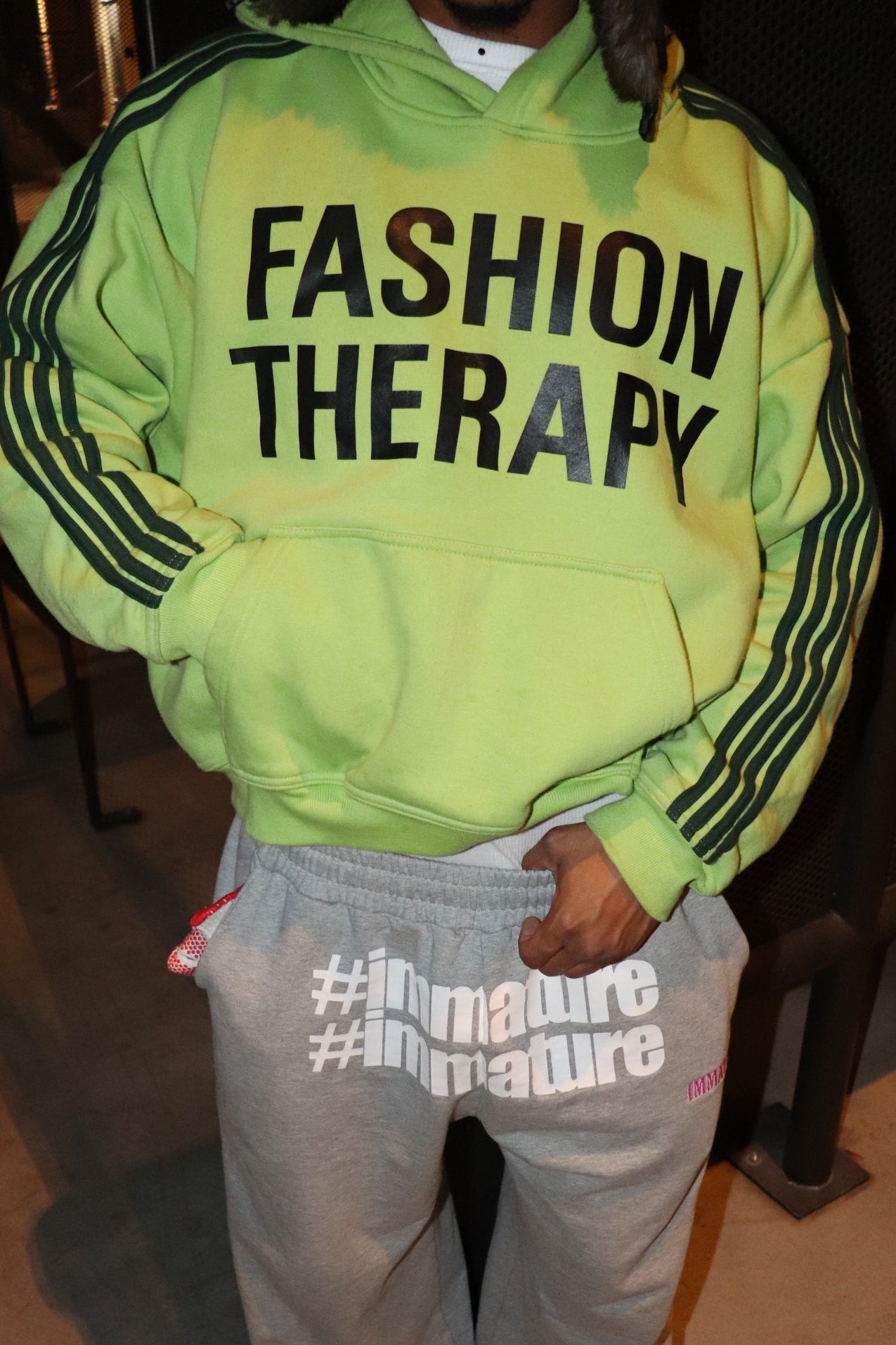 “Fashion therapy” hoodie