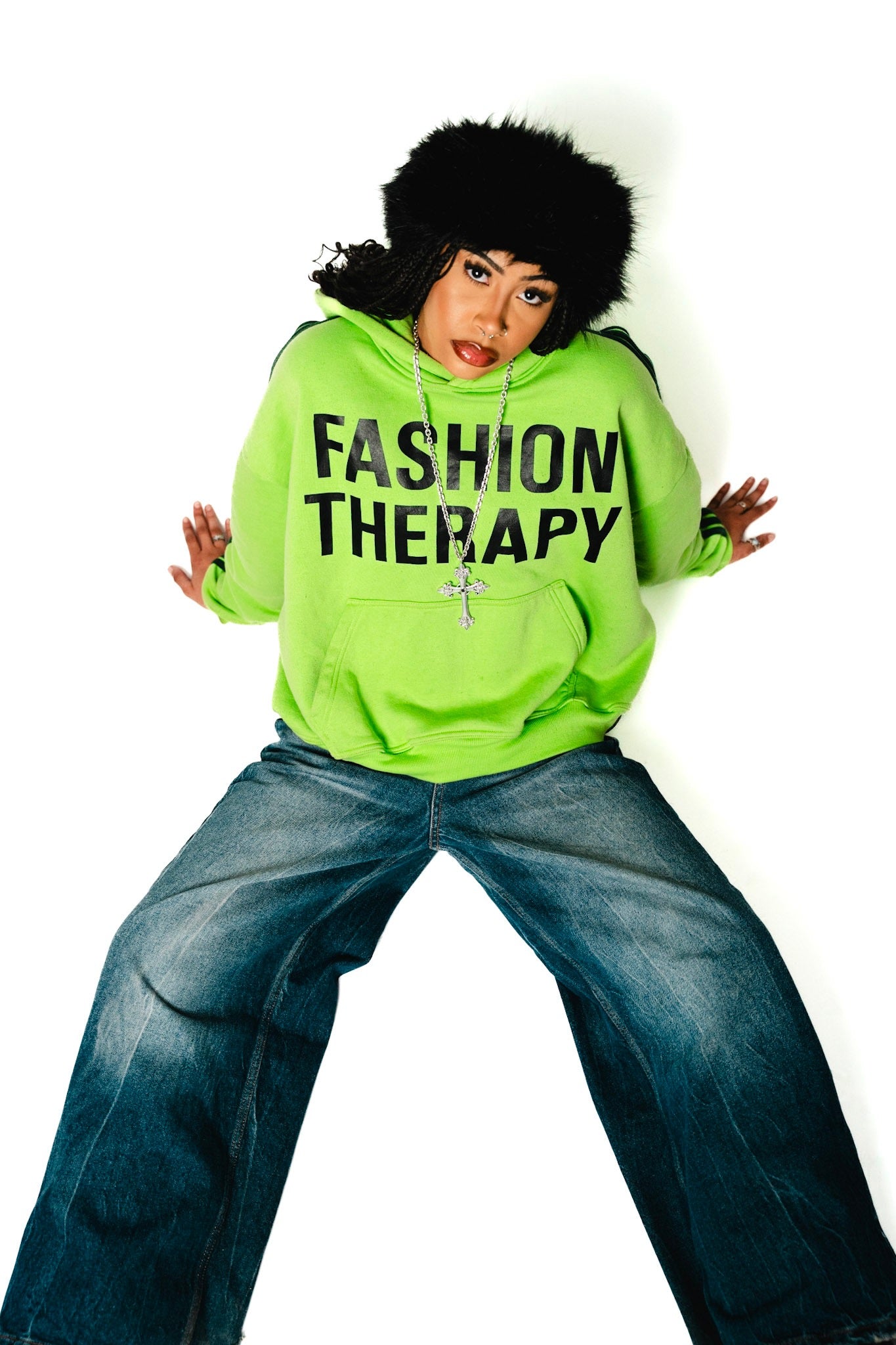 “Fashion therapy” hoodie
