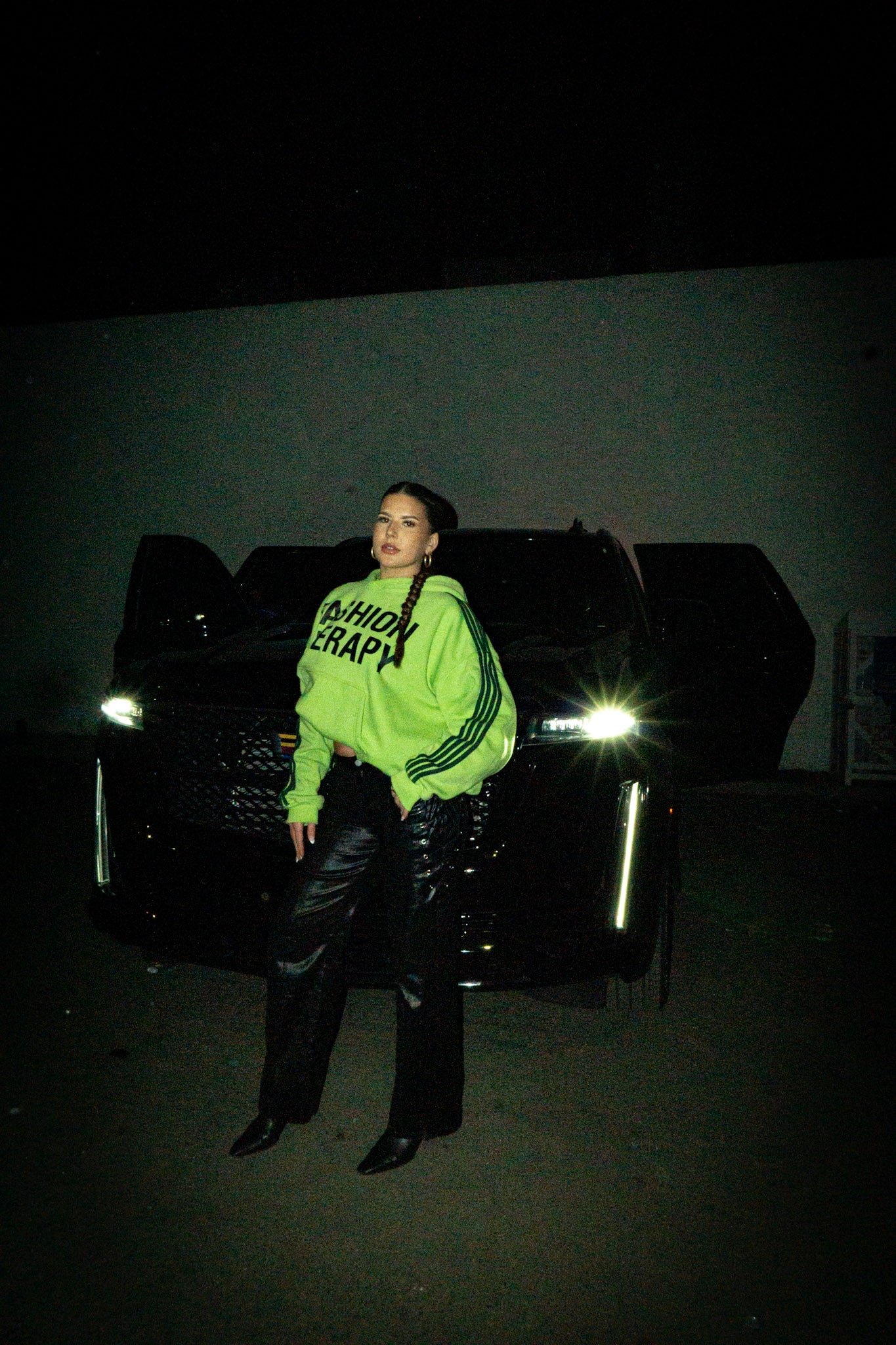 “Fashion therapy” hoodie